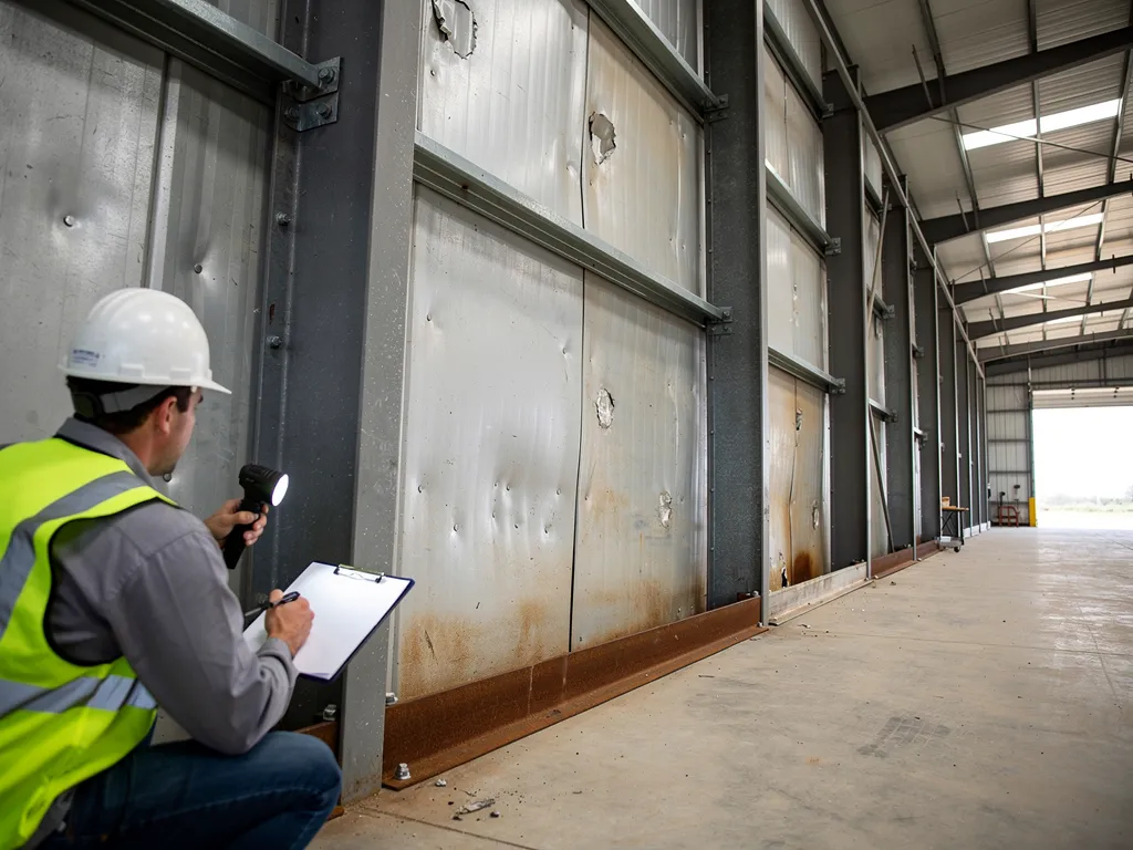 6. Comprehensive Metal Building Repair and Maintenance