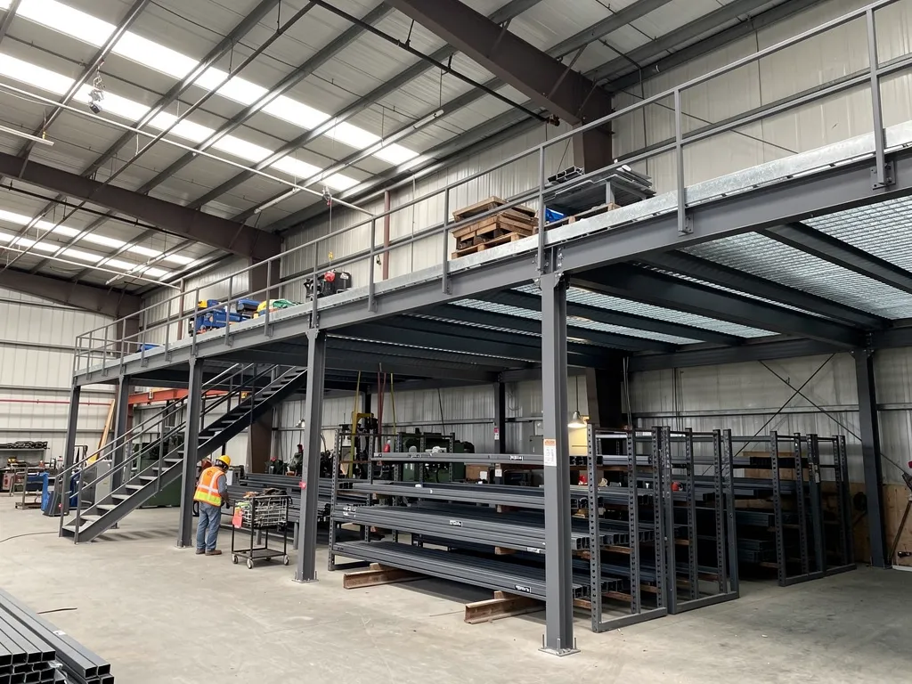 4. Expanding Vertical Space: Mezzanine Floor Installation