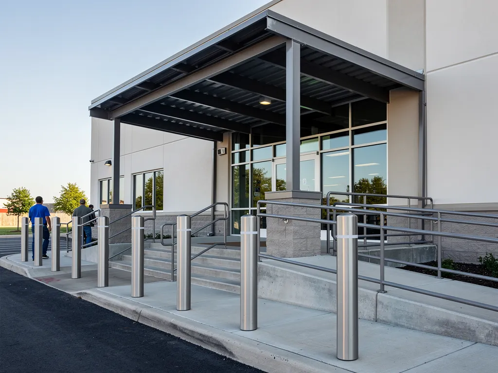3. Security, Safety, and Structural Assets: Bollards, Awnings, and Railings